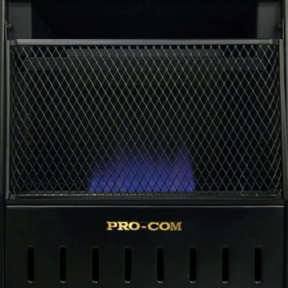 ML100TBAHR Ventless Propane Gas Blue Flame Space Heater with Thermostat Control for Living Room, Bedroom - Product image 8