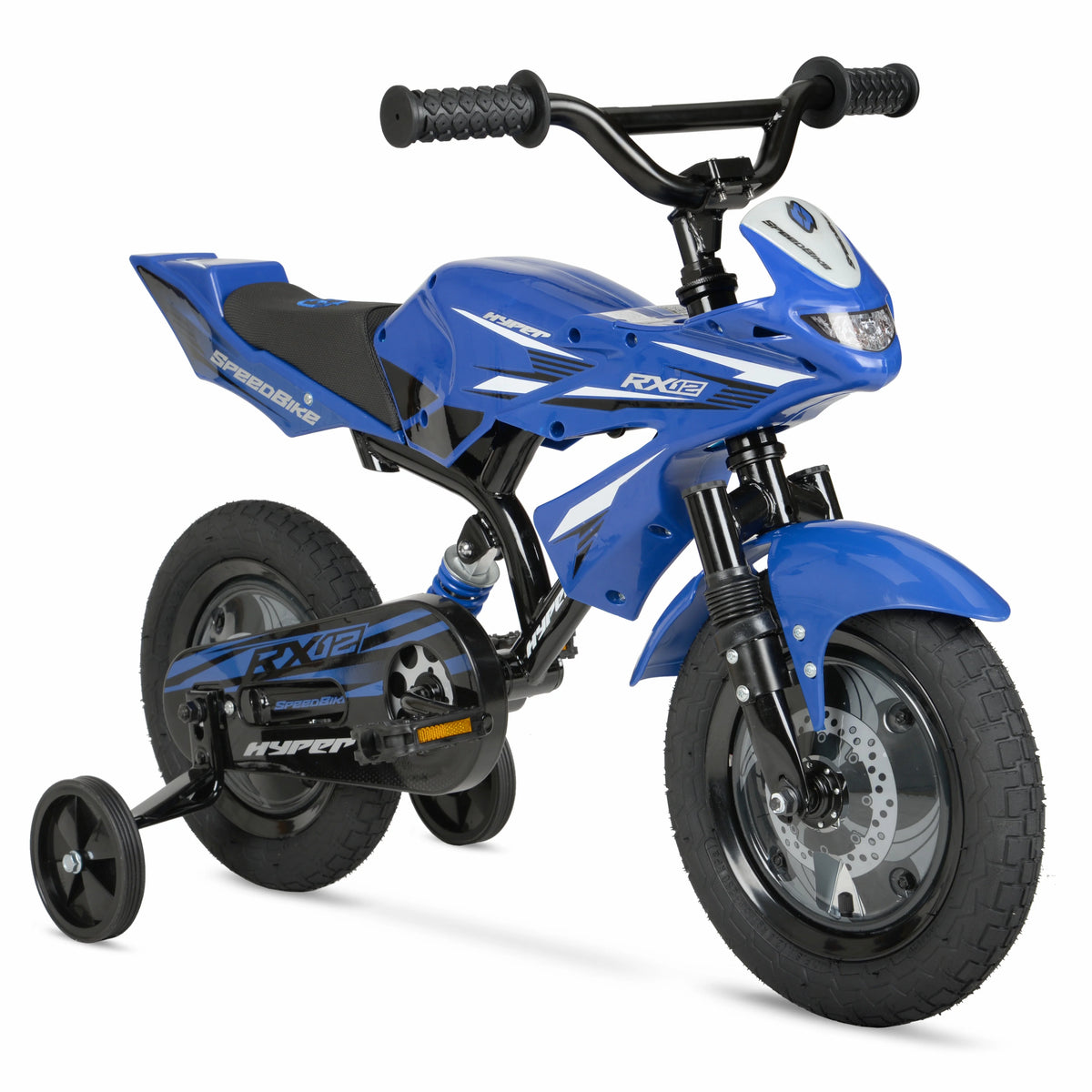 12" Hyper Speed Bike, Childs Bicycle; Kids Ages 2 - 4 Years Old, Blue, Character Group: Speed