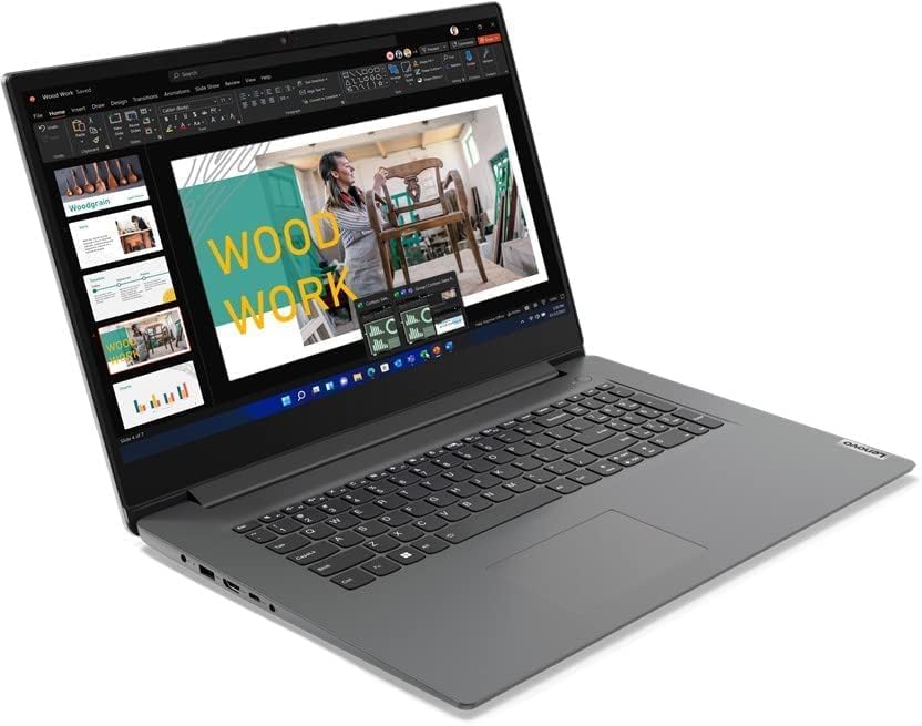 Lenovo (17 3 Zoll IPS FHD Laptop Intel Core U300 13th Gen 5 cores 4.40 GHz 16 GB DDR4 512 GB SSD Intel UHD HDMI Cam BT WLAN Windows 11 AZERTY keyboard [French] - #8151