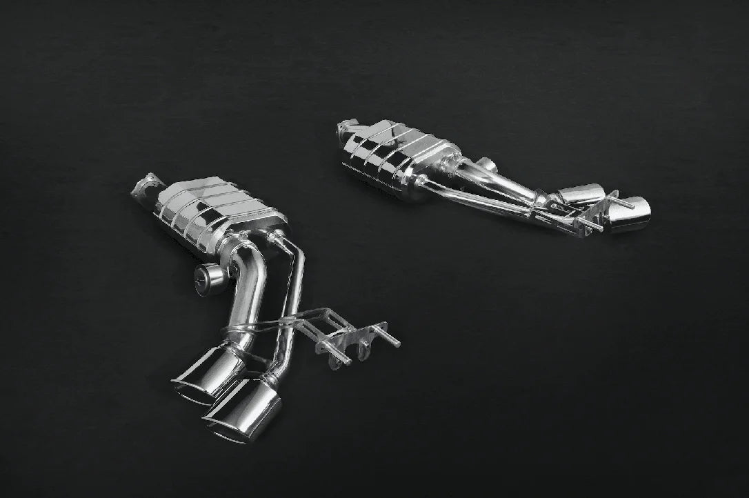 Mercedes G63/500 5.5L V8 BiTurbo AMG (W463, 2012-2018) - Valved Mufflers with CES-3 with ECE