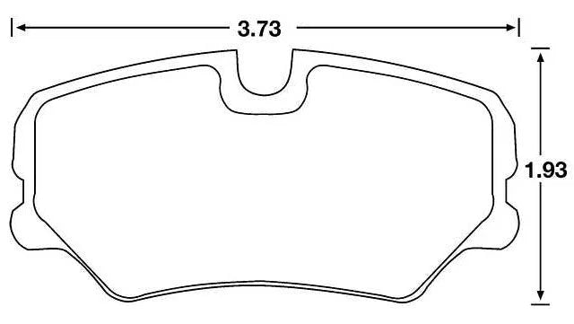 Hawk Performance HB195 Series Brake Pad