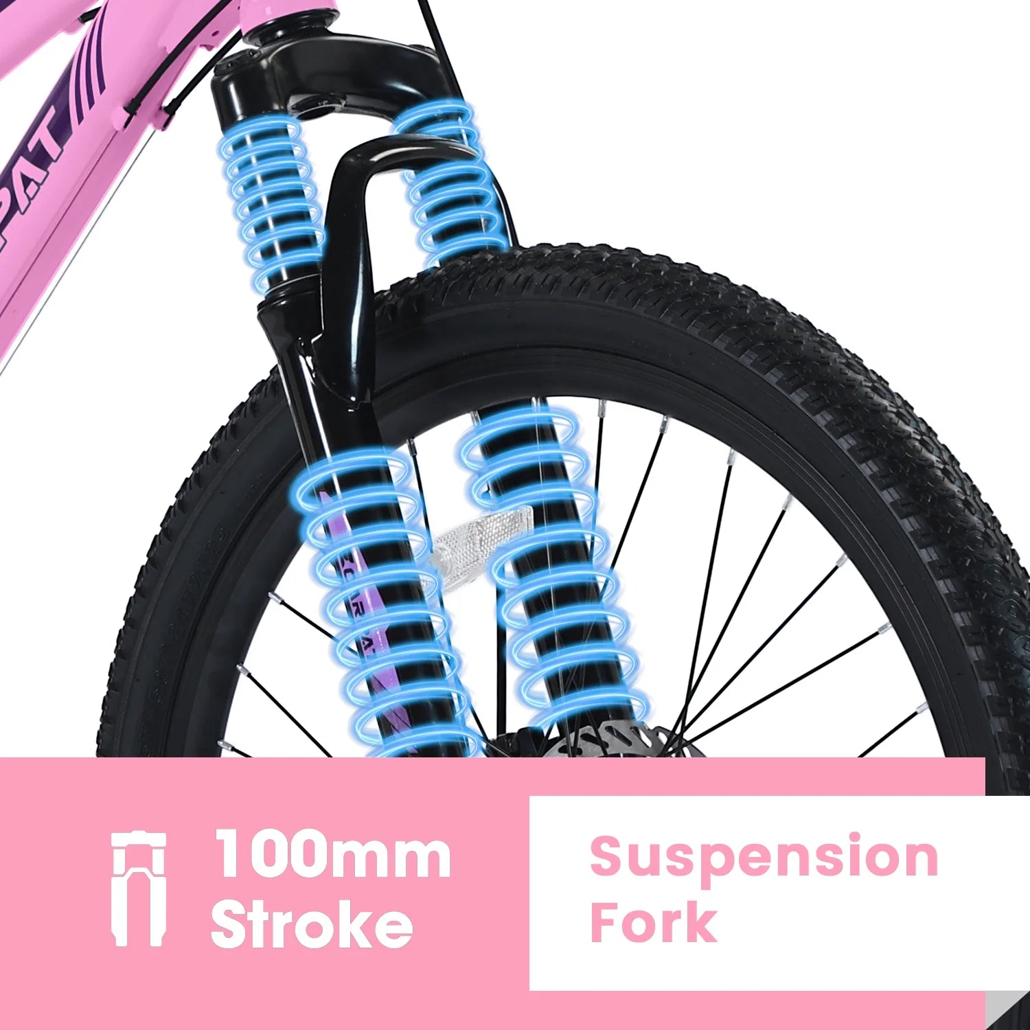 Ecarpat 26 in Mountain Bike Adults Womens Mountain Bicycles with Dual Disc Brakes Shimano 21 - Product image 2