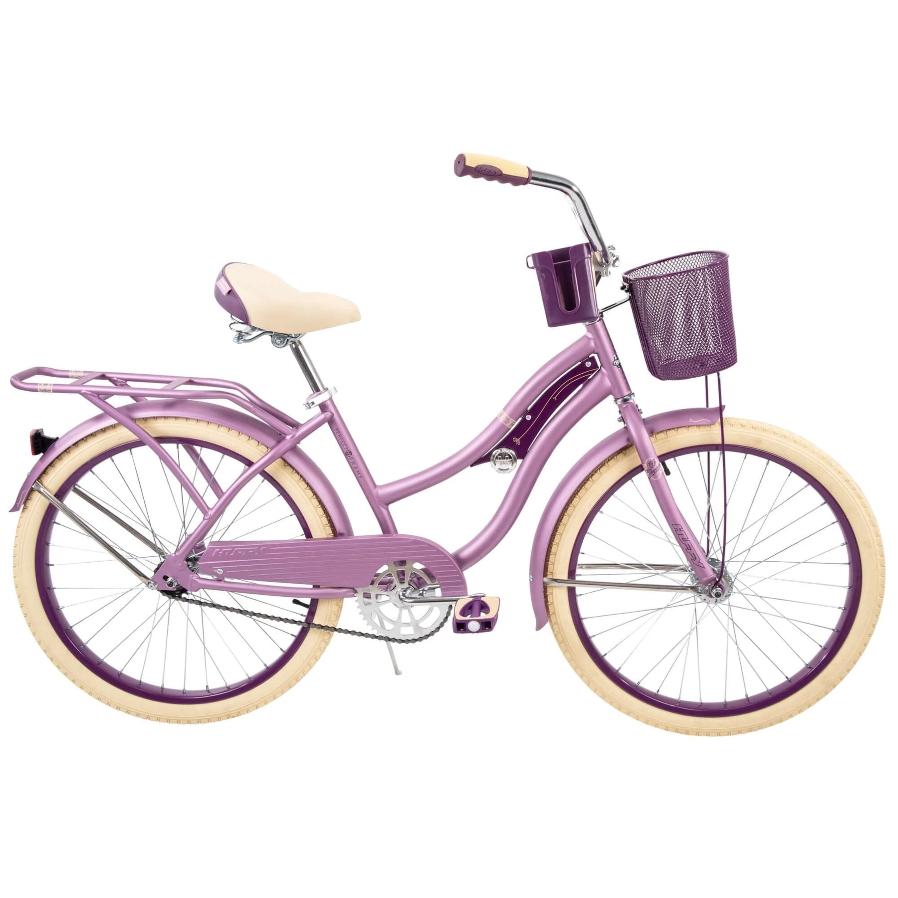 Huffy 24" Nel Lusso Girls' Cruiser Bike, Purple Satin - Product image 4