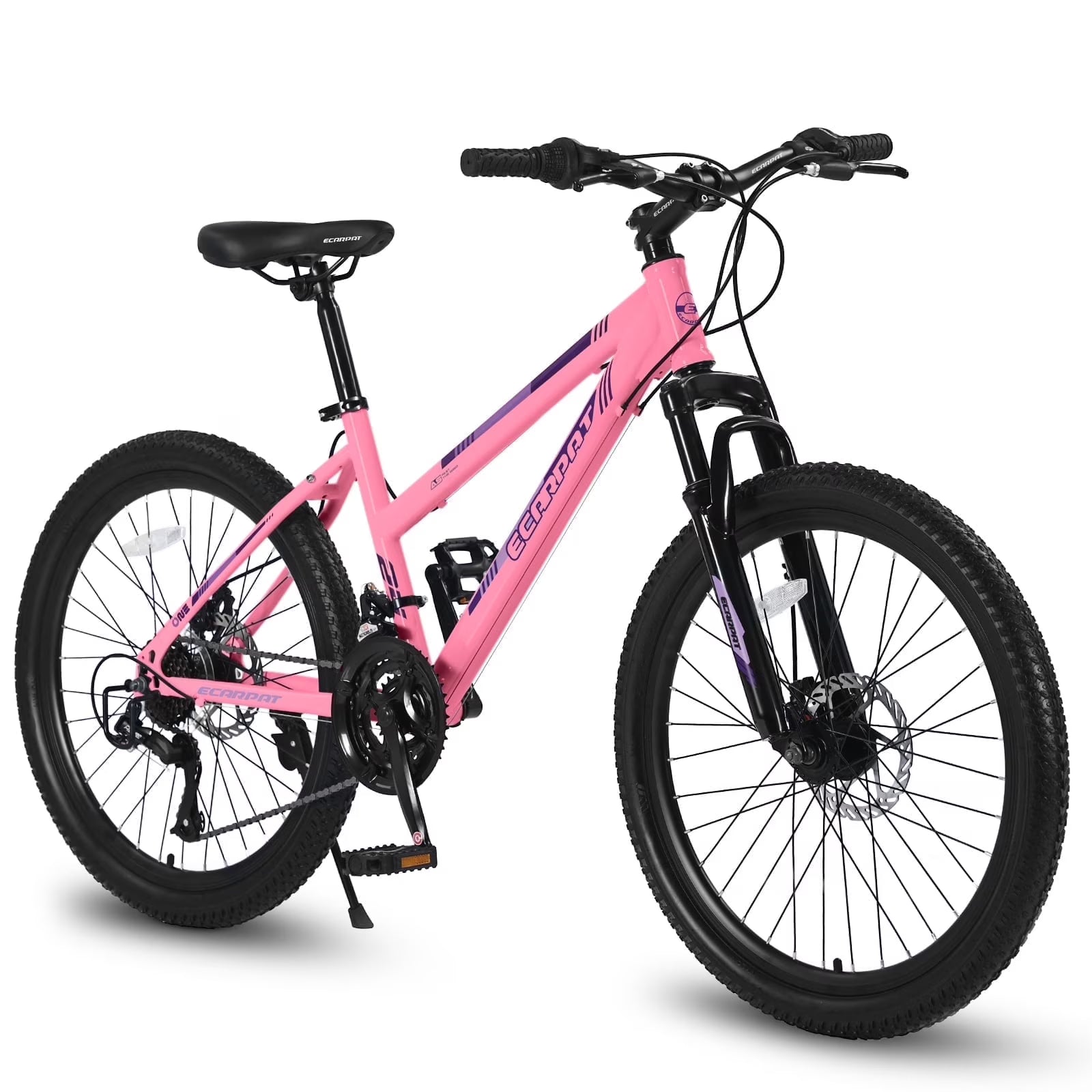 Ecarpat 26 in Mountain Bike Adults Womens Mountain Bicycles with Dual Disc Brakes Shimano 21 - Product image 1