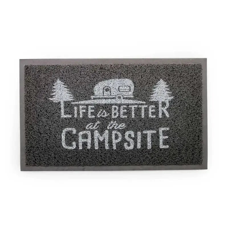 Camco 53200 Libatc Scrub Rug Grey/White Smal