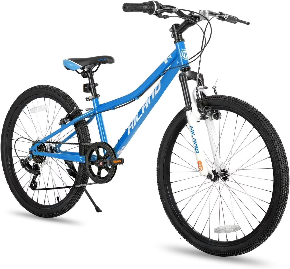 Hiland 24 in Mountain Bike, Front Suspension Fork Bicycles for Adults Multiple Colors - Product image 7