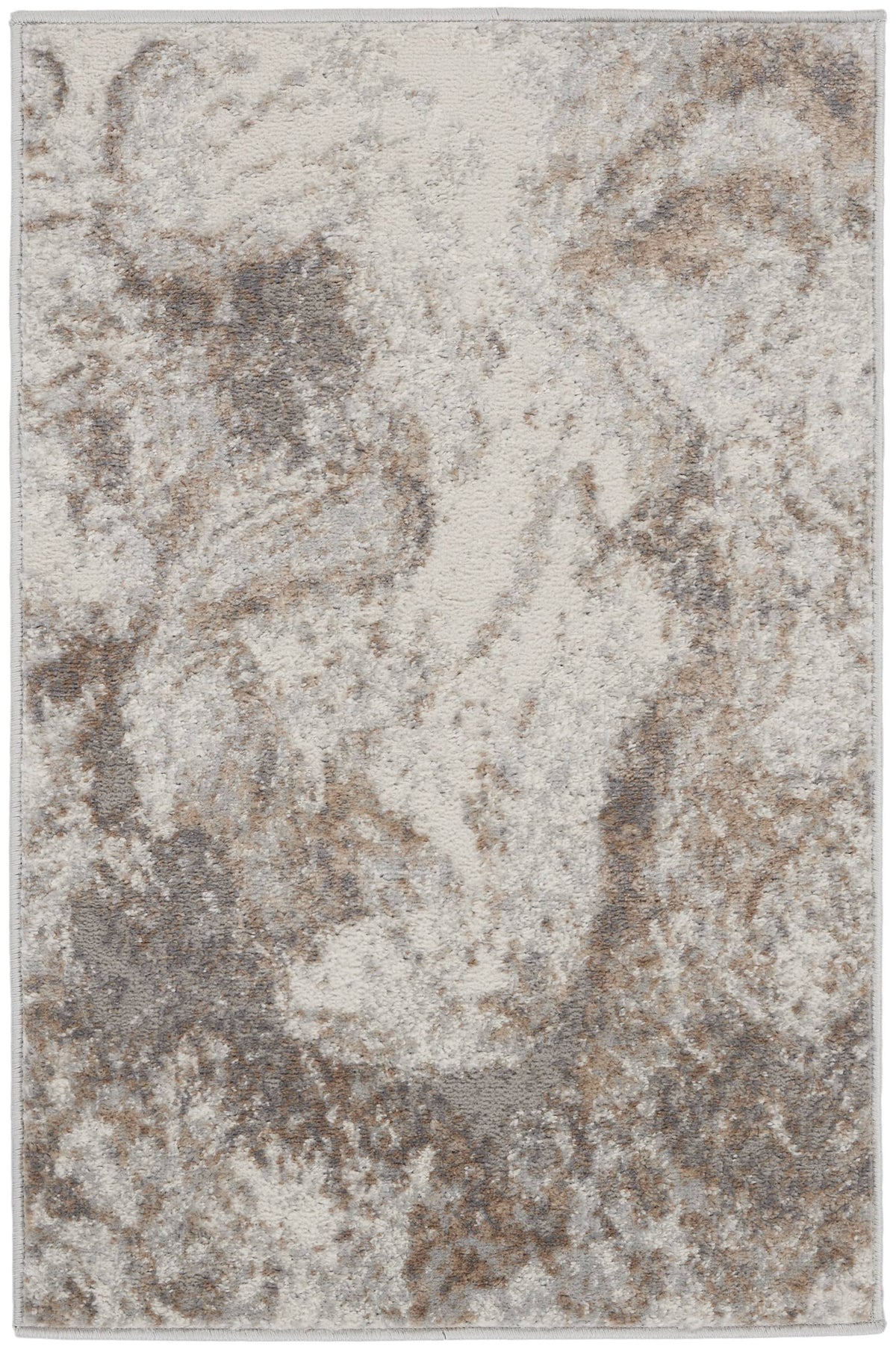 Nourison Elation ETN02 Area Rug - Ivory Grey - 7'10" x 9'10" - Product image 1
