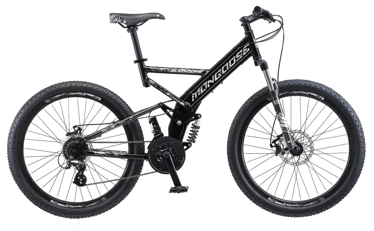 Mongoose Blackcomb Mountain Bike, 26 - Inch Wheels, 24 Speeds, Black, Men'S - Product image 2