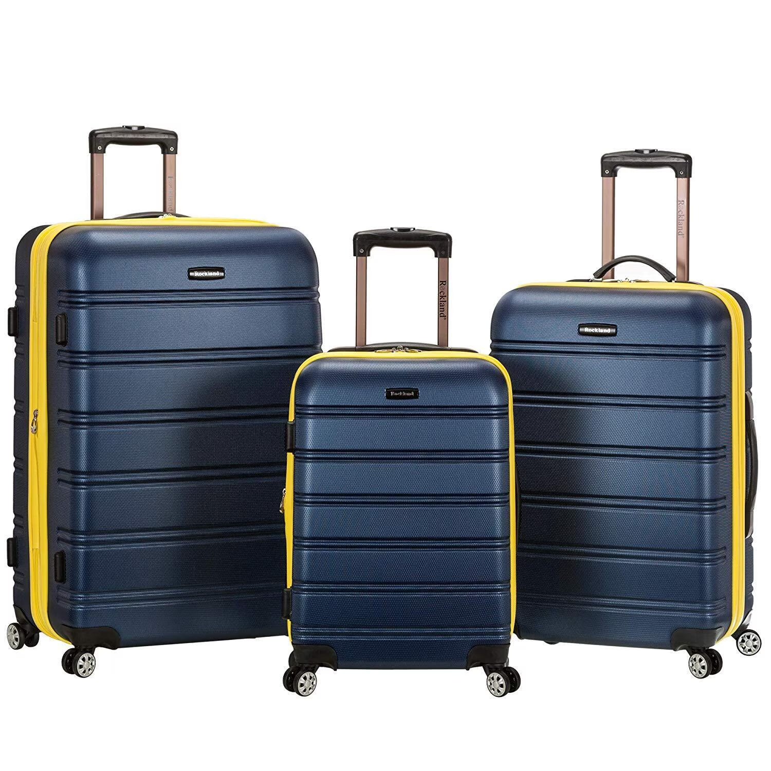 Rockland Luggage Melbourne 3 Piece Hardside Luggage Set, F160 - Product image 10