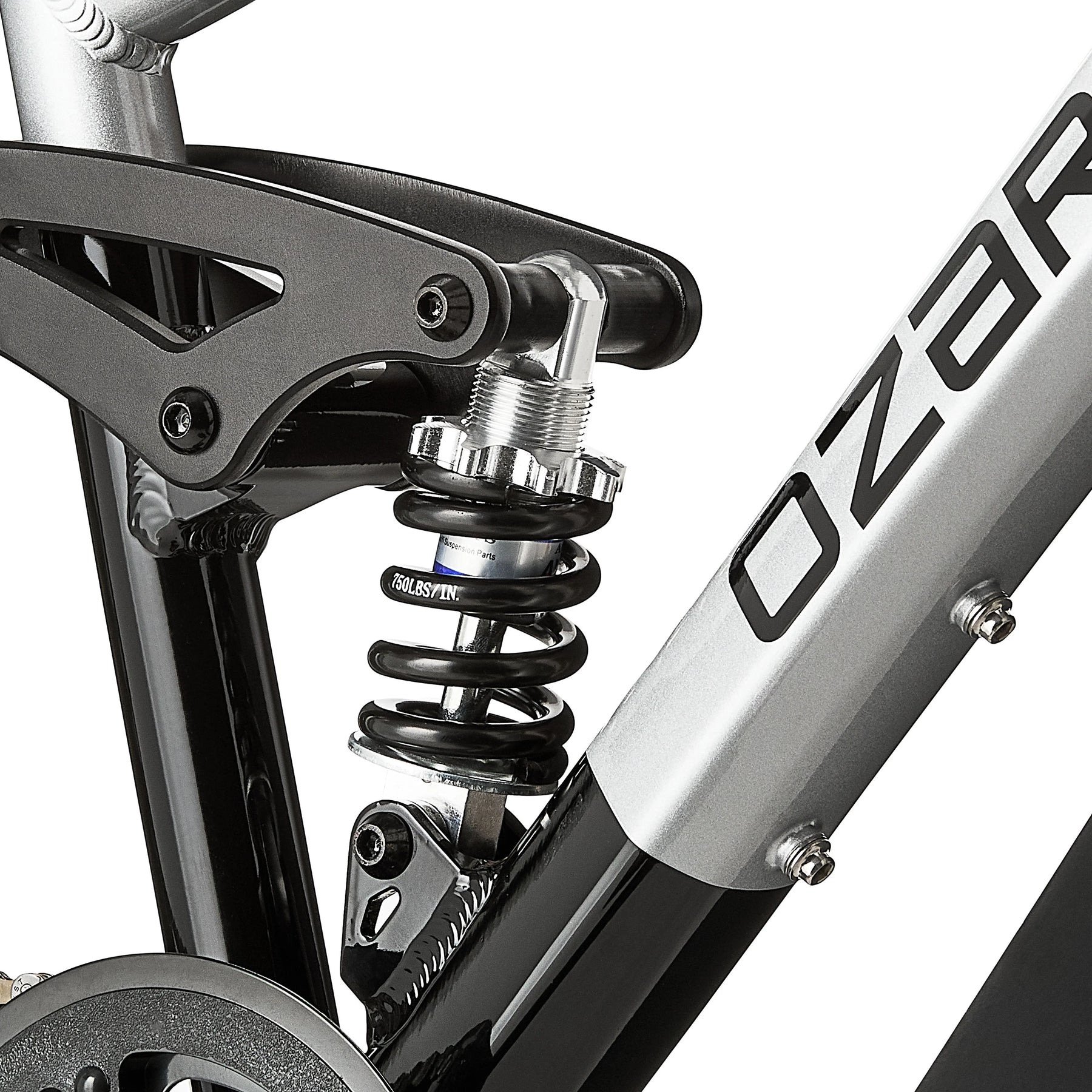 24" Ozark Trail FS.1 Epictrail Full Suspension Mountain Bike, for Teens and Adults, Heights Between 4'6" - Product image 7