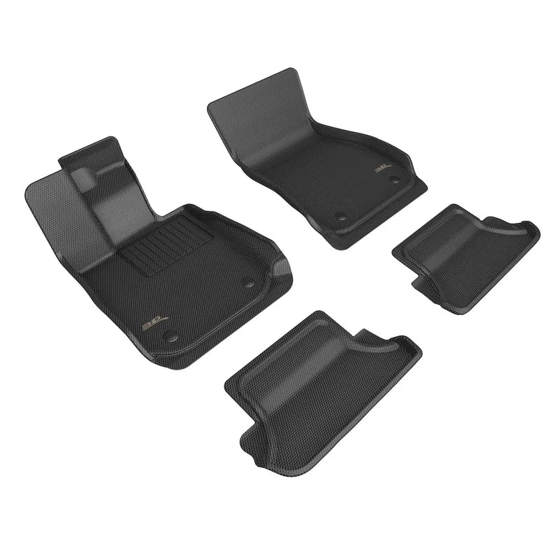 3D MAXpider L1BM11001509 - 18-23 BMW 8 Series Kagu Floor Mat- Black R1 R2