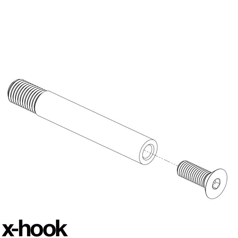 x-hook Mounting Shaft (Required) Toyota Prius | 10-15 (Made to order)